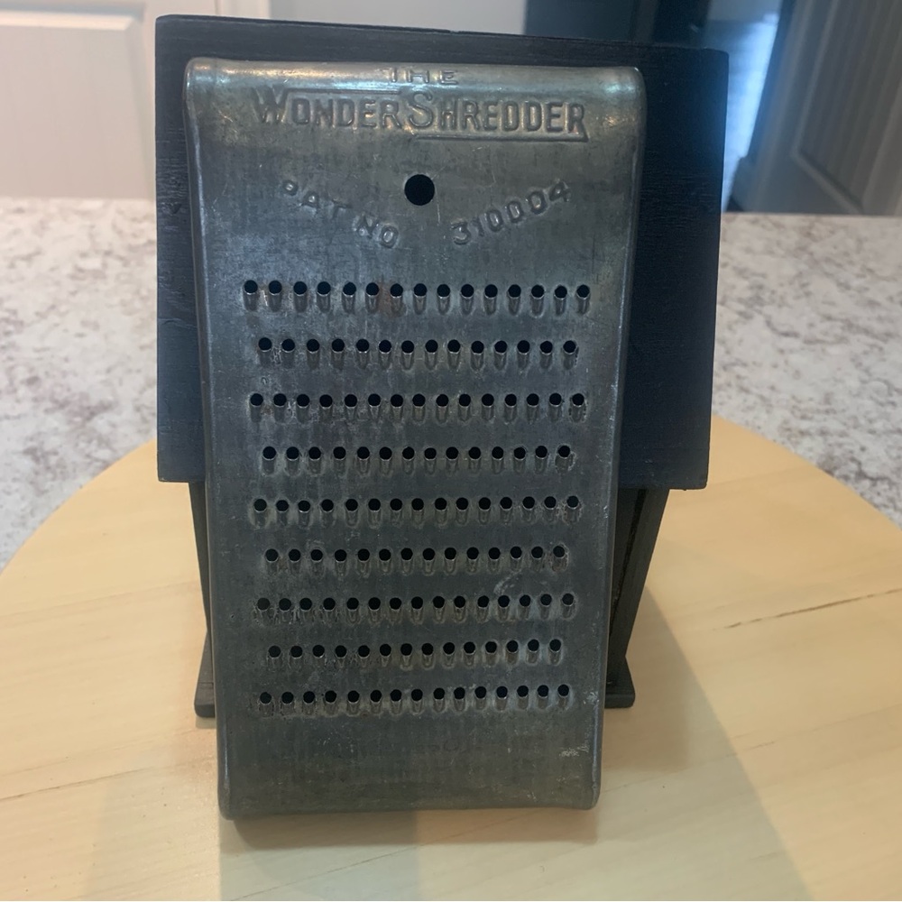 Antique The Wonder Shredder Pat No 310004